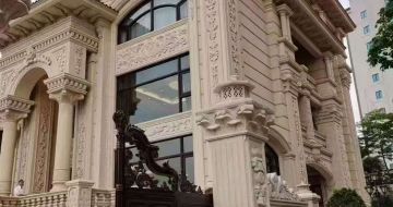 承德黄金麻别墅外墙异形定制