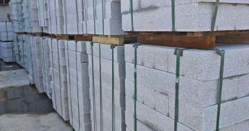 承德芝麻白路牙石，路侧石