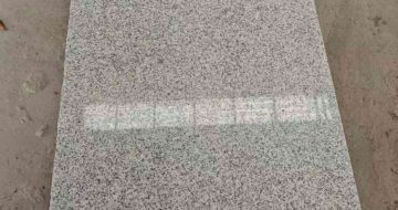 承德芝麻白光面毛板