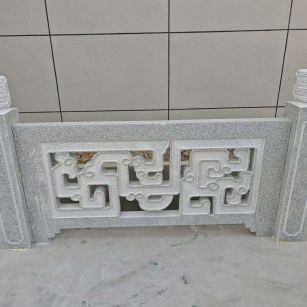 承德芝麻白河道栏杆 桥栏杆