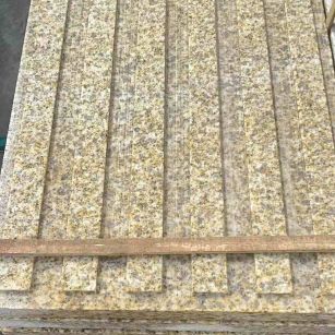 承德黄金麻盲道 石材盲道