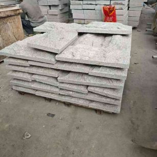 承德芝麻白蘑菇石，自然面