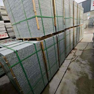 承德芝麻白地铺版 石材地铺石