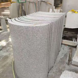 承德芝麻白柱皮 圆柱