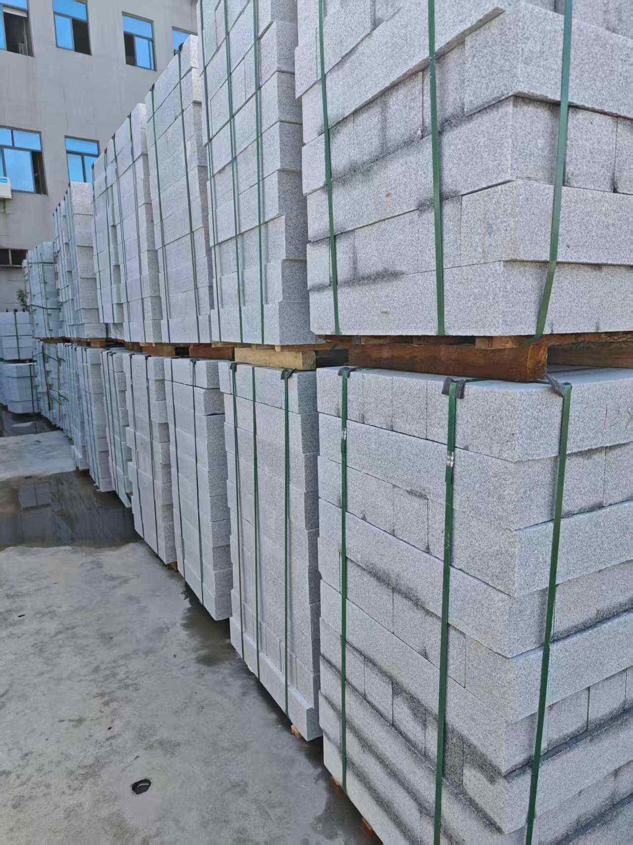 承德芝麻白路牙石，路侧石