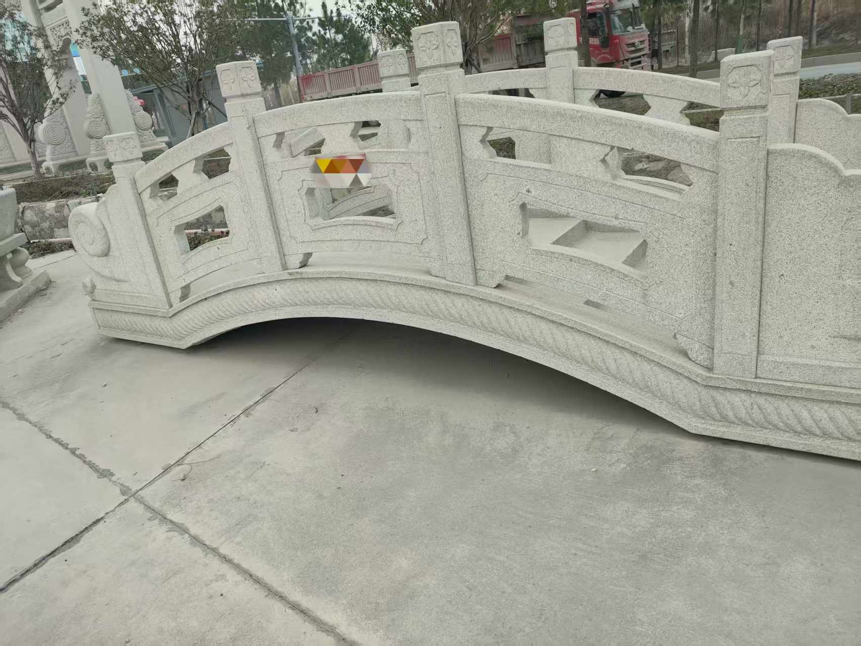 承德芝麻白拱桥，石桥